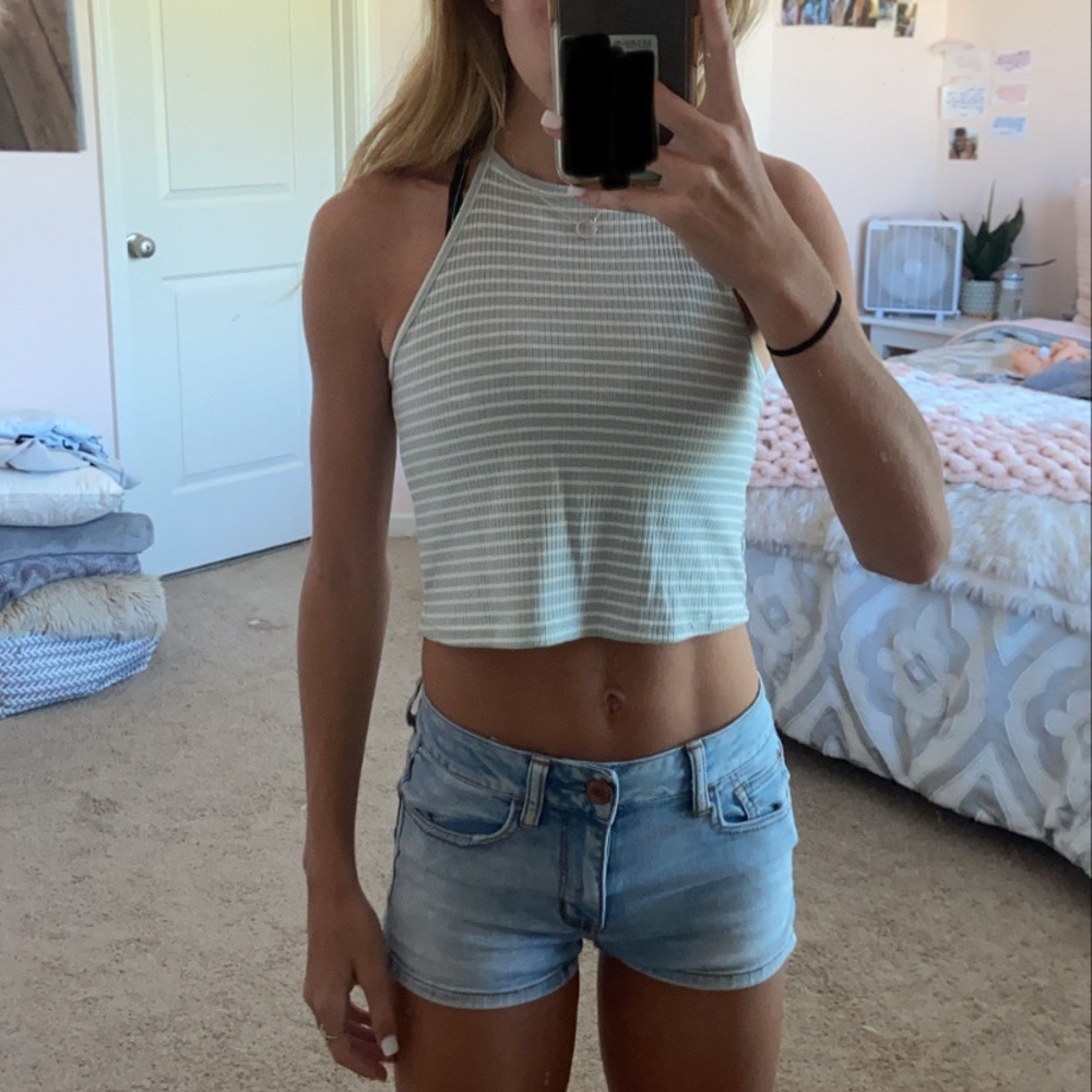romwe crop top